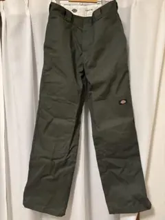 Dickies 85283 ダブルニー ワークパンツ W28 オリーブ