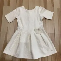 子供ワンピース アイボリー（色）