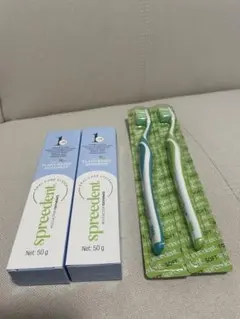 Amwayスプリーデントソフト歯ブラシ 1本＆歯磨き粉大人用 Amway