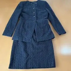 MARIKO KOHGA マリココウガ　 セットアップスーツ　ネイビー　M