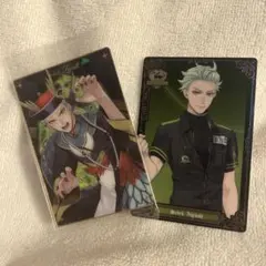 ディズニーツイステッドワンダーランド　セベク　ウエハース　カード　セット