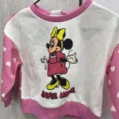 ミニーマウス トレーナー 90 新品タグ付き