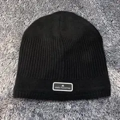 adidas　stella mccartney ブラック　ニット帽 OSFW