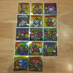 ヘッドだらけのビックリマンシール〜14枚
