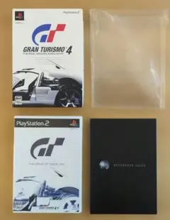 【動作確認済】グランツーリスモ4 （リファレンスガイド・箱ケース・外袋付き）