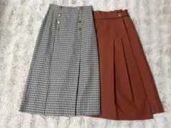【美品】アナイ　スカート　2点　まとめ売り