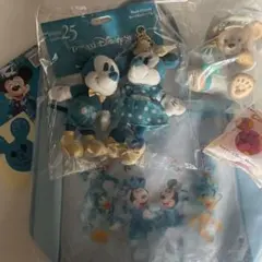東京ディズニーシー 25周年　スーベニアランチバッグ　キーチェーン