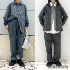 新品未使用 タグ付き UNIQLO ブラッシュドツイルオーバーシャツ S