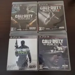 PS3コールオブデューティシリーズ4本セット