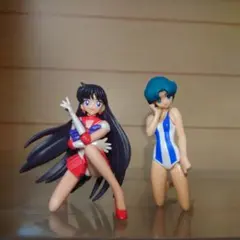 セーラームーン　マーズ　マーキュリー　火野レイ　水野亜美　フィギュア　HGIF