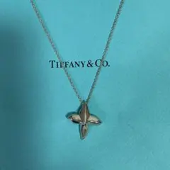 ☆新品未使用☆希少Tiffanyフォーリーフフラワー ポインセチアネックレス☆