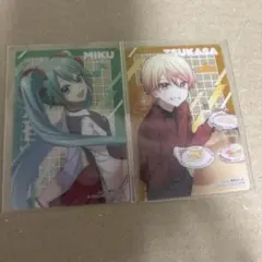 スシロー プロセカコラボ 初音ミク 天馬 司カード シリアルコード付き！