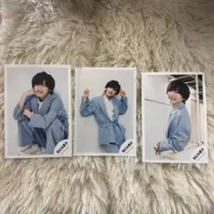 なにわ男子 道枝駿佑 公式写真 3枚セット