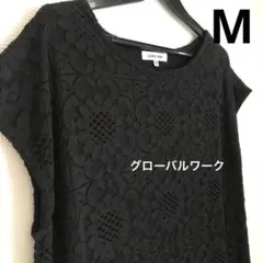 黒レースワンピース　M