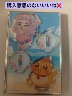 ブルジュラ　映画キミとアイドルプリキュア　ミニアクリルスタンド　エル&ツバサ