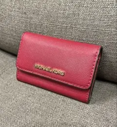 MICHAEL KORS カードケース　レッド