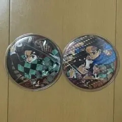 鬼滅の刃 竈門炭治郎 竈門禰豆子 原作缶バッジ 2点セット