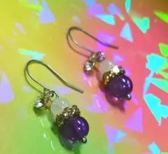 かとちのハンドメイド❣️ドロップピアス！