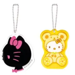 ハローキティ ハッピーくじ　E賞　アクリルチャーム　２種セット