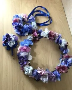 花冠・リストブーケ・ブートニア 3点セット