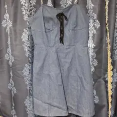 ジェイミーエーエヌケー デニム キャミワンピース