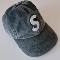 SUPREME 26SS Pigment Coated Cap Navy