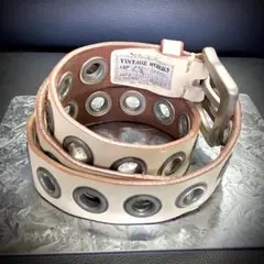 新品 VINTAGE WORKS BASIC LABEL VINTAGE WORKS BASIC LABEL レザーベルト