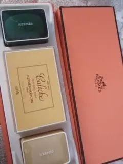 HERMES 石鹸　ソープセット　カレージュ　オーデコロン