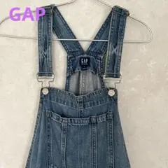 GAP デニムオーバーオールライトブルー