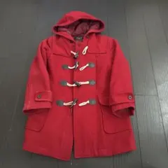 COMME CA ISM 赤 ダッフルコート 130A