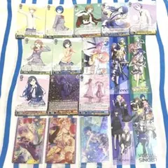 プロジェクトセカイ『トレーディングカード・クリアしおり』１８点セット まとめ売り