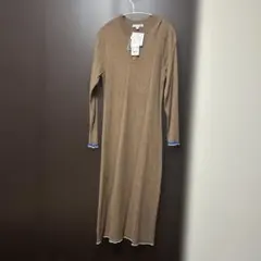 UNIQLO JWアンダーソン ブラウン ロングワンピース XXL