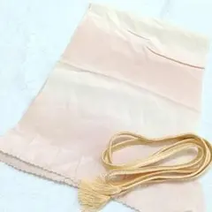 F10 帯揚げ 帯締め セット ピンク