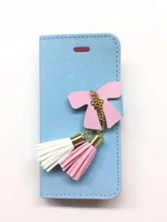 iphone5/5s/5c/iphoneSE花柄カード入れ手帳型ケース