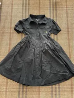 ケイトスペード♡半袖フレアワンピース　ブラック　サイズ130