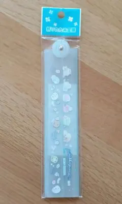 すみっコぐらし　定規　折りたたみ定規　15cm　30cm　ライトブルー