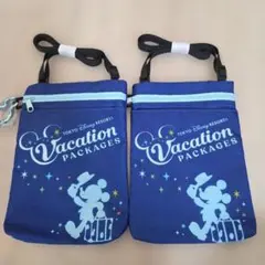 新品未使用　ダッフィー　バケーションパッケージ　ショルダーバッグ 3個セット 選んで大正解！ショルダーバッグが可愛すぎる♡バケーション