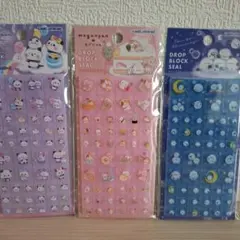 P*A様 正規品 ドロップブロックシール 3種セット カミオジャパン