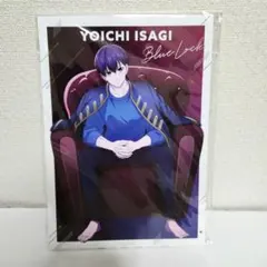 ブルーロック　A5ポストカード 潔世一　蜂楽廻　千切豹馬　凪誠士郎　糸師凛