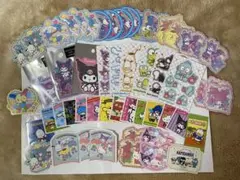 サンリオキャラクターステッカー50枚まとめ売り　サンリオシール