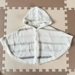 gelato pique ジェラートピケ ベビーポンチョ 男の子 80-90cm