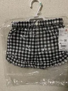 【新品未使用】ユニクロ ベビー イージーショートパンツ 80cm 春夏