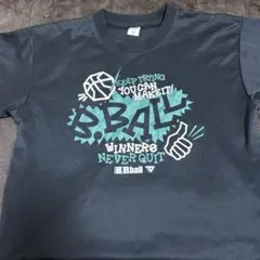 B.Ball バスケ　Tシャツ 　黒　Ꮇ