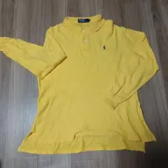 Polo by Ralph Lauren イエロー 長袖ポロシャツ L
