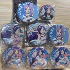 フレッシュプリキュア　キュアベリー　蒼乃美希　缶バッジ　8点セット