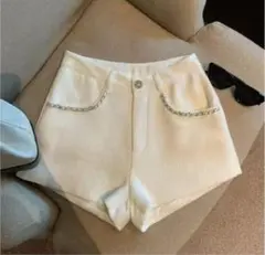 ツイードパンツ レディース