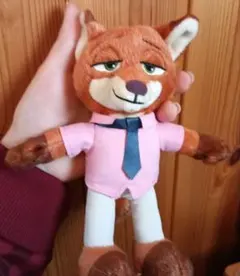 ズートピア　ニック　キーホルダー　ぬいぐるみ