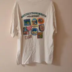 Coleman バックプリント Tシャツ ホワイト