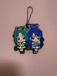プリキュア ラバーストラップ キーホルダー キュアミント キュアアクア