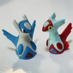値下げ ポケモンキッズ】ラティアス ラティオス 2体セット 指人形